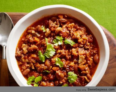 Hot and Spicy Vegetarian Chilli Recipe