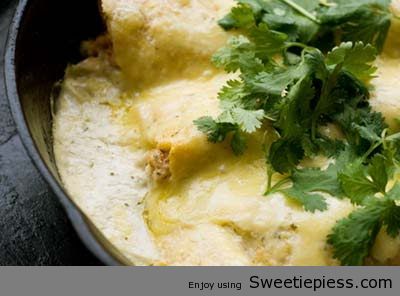 Sour Cream Chicken Enchiladas Shared By Miss Robbie