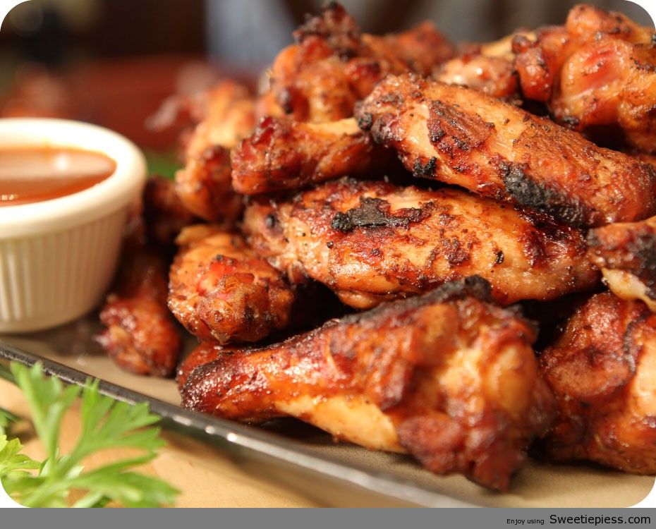 BBQ Chicken Wings Recipe - Sweetie Pie's